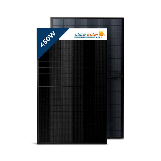 Ulica  450W Full Black Solarmodul – Bifazial N-Typ TOPCon