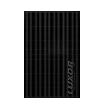 Glas-Glas in Fullblack von Luxor:  435 Wp ECO LINE M108 Glas/Glas TOPCon, Bifazial, Fullblack